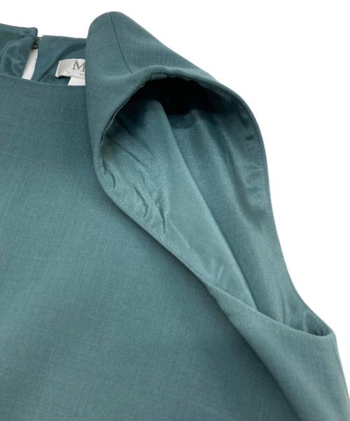 MaxMara（マックスマーラ）MaxMara (マックスマーラ) ノースリーブブラウス グリーン サイズ:40の古着・服飾アイテム