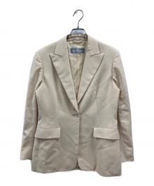 MaxMara（マックスマーラ）の古着「テーラードジャケット」｜ベージュ