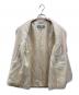 MaxMara (マックスマーラ) テーラードジャケット ベージュ サイズ:42：8000円