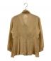 MaxMara (マックスマーラ) シアーブラウス ブラウン サイズ:40：5000円