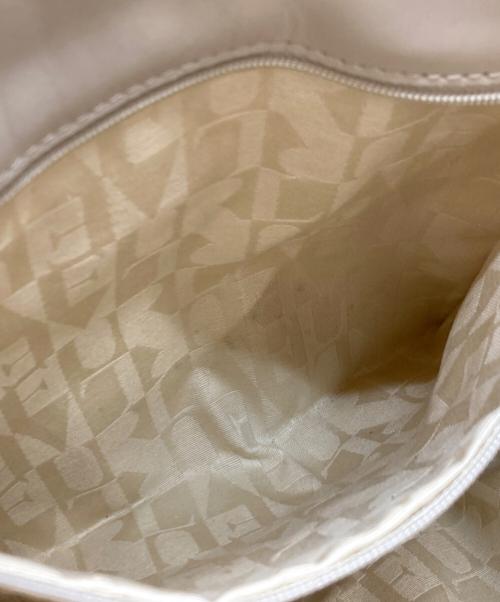 FURLA（フルラ）FURLA (フルラ) カゴトートバッグ ベージュの古着・服飾アイテム