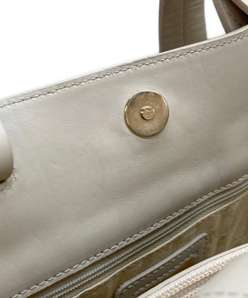FURLA（フルラ）FURLA (フルラ) カゴトートバッグ ベージュの古着・服飾アイテム