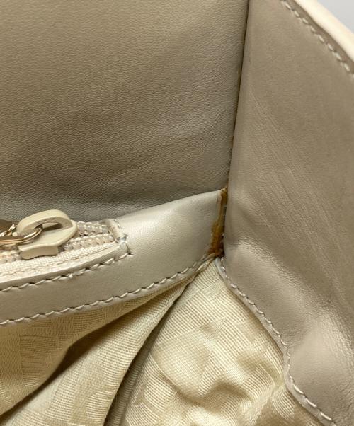 FURLA（フルラ）FURLA (フルラ) カゴトートバッグ ベージュの古着・服飾アイテム