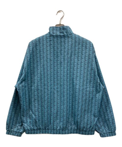 LACOSTE（ラコステ）LACOSTE (ラコステ) モノグラムジャカード撥水ジャケット ブルー サイズ:M/Lの古着・服飾アイテム