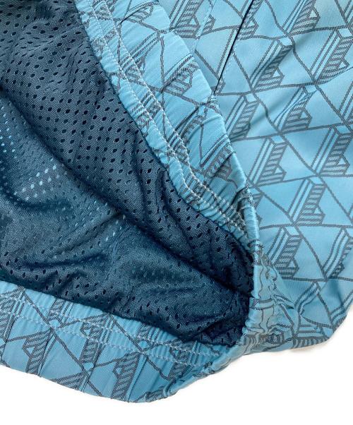 LACOSTE（ラコステ）LACOSTE (ラコステ) モノグラムジャカード撥水ジャケット ブルー サイズ:M/Lの古着・服飾アイテム