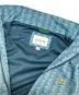 中古・古着 LACOSTE (ラコステ) モノグラムジャカード撥水ジャケット ブルー サイズ:M/L：8000円