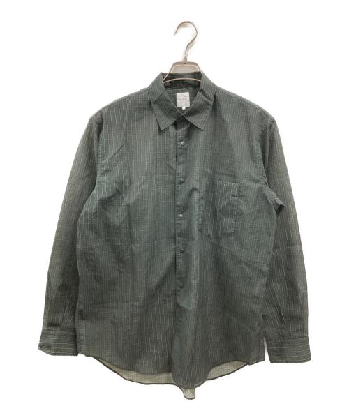 迷迭香（マンネンロウ）迷迭香 (マンネンロウ) ナイロン メッシュシャツ グリーン サイズ:2の古着・服飾アイテム