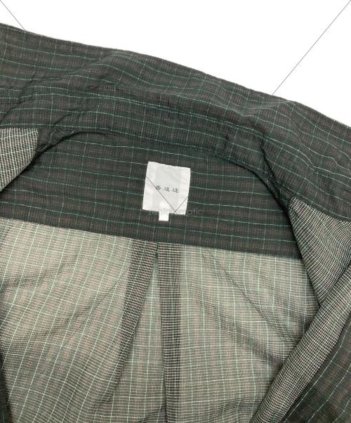 迷迭香（マンネンロウ）迷迭香 (マンネンロウ) ナイロン メッシュシャツ グリーン サイズ:2の古着・服飾アイテム