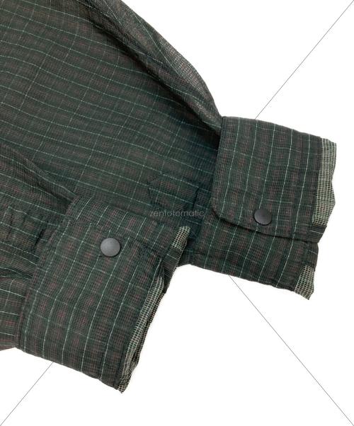 迷迭香（マンネンロウ）迷迭香 (マンネンロウ) ナイロン メッシュシャツ グリーン サイズ:2の古着・服飾アイテム