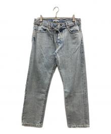 CAHLUMN（カウラム）の古着「Selvedge Denim Pant “straight”」｜インディゴ