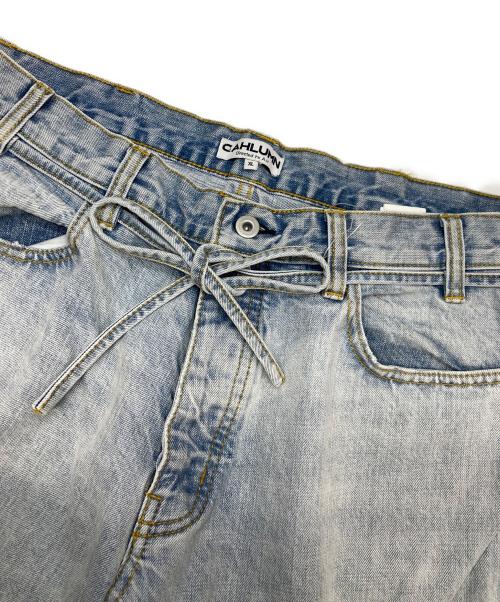 CAHLUMN（カウラム）CAHLUMN (カウラム) Selvedge Denim Pant “straight” インディゴ サイズ:XLの古着・服飾アイテム
