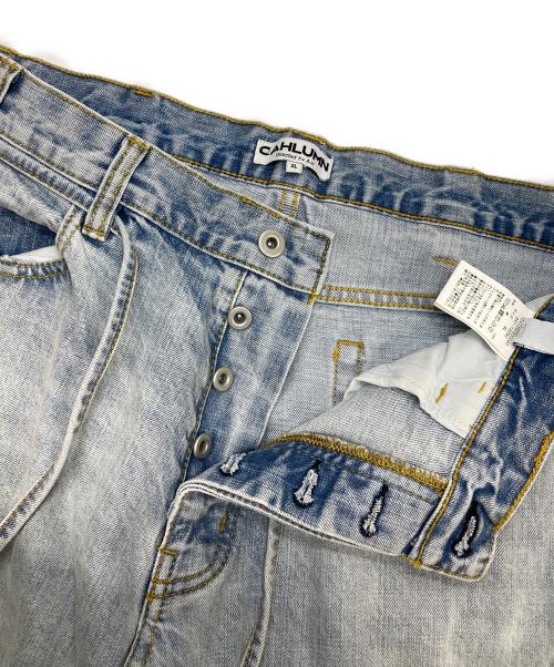 CAHLUMN（カウラム）CAHLUMN (カウラム) Selvedge Denim Pant “straight” インディゴ サイズ:XLの古着・服飾アイテム