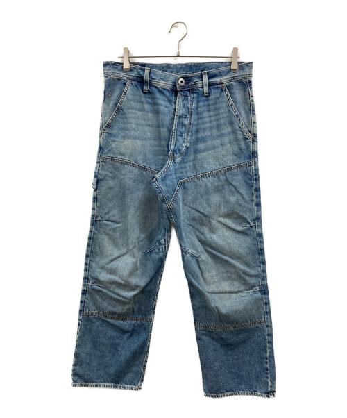 G-STAR RAW（ジースターロゥ）G-STAR RAW (ジースターロゥ) ダブルニーデニムパンツ インディゴ サイズ:W30の古着・服飾アイテム