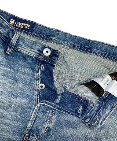 G-STAR RAW（ジースターロゥ）G-STAR RAW (ジースターロゥ) ダブルニーデニムパンツ インディゴ サイズ:W30の古着・服飾アイテム
