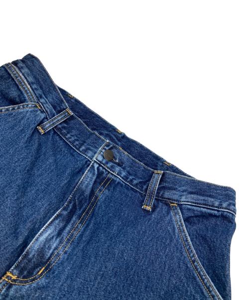 Carhartt WIP（カーハート ワーク イン プログレス）Carhartt WIP (カーハート ワーク イン プログレス) ダブルニーペインターデニムパンツ インディゴ サイズ:32×32の古着・服飾アイテム