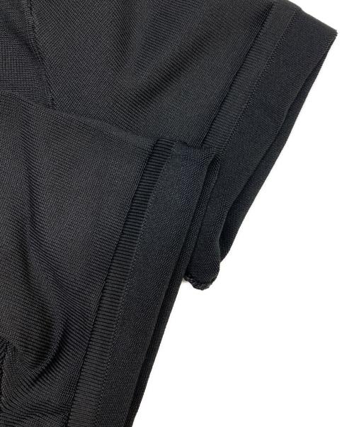 RALPH LAUREN BlackLabel（ラルフローレンブラックレーベル）RALPH LAUREN BlackLabel (ラルフローレンブラックレーベル) サマーニット ブラック サイズ:Mの古着・服飾アイテム