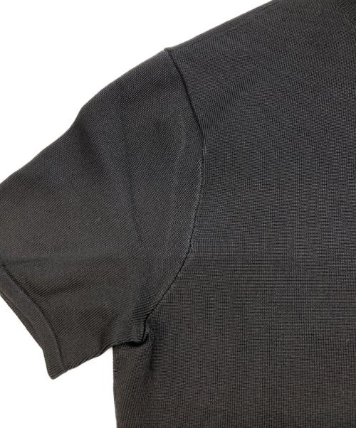 RALPH LAUREN BlackLabel（ラルフローレンブラックレーベル）RALPH LAUREN BlackLabel (ラルフローレンブラックレーベル) サマーニット ブラック サイズ:Mの古着・服飾アイテム
