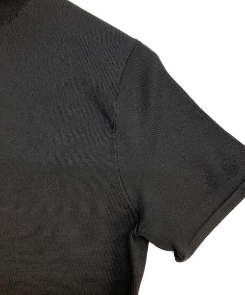 RALPH LAUREN BlackLabel（ラルフローレンブラックレーベル）RALPH LAUREN BlackLabel (ラルフローレンブラックレーベル) サマーニット ブラック サイズ:Mの古着・服飾アイテム