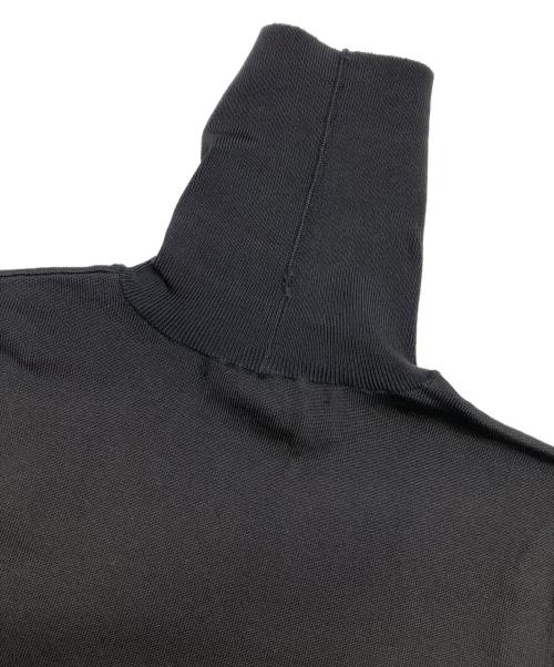 RALPH LAUREN BlackLabel（ラルフローレンブラックレーベル）RALPH LAUREN BlackLabel (ラルフローレンブラックレーベル) サマーニット ブラック サイズ:Mの古着・服飾アイテム