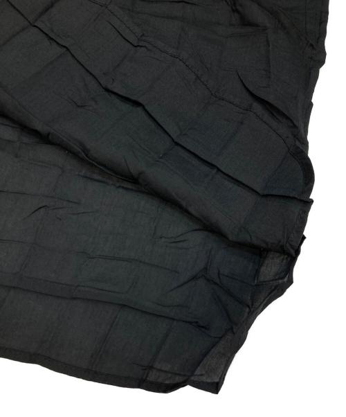ISSEY MIYAKE（イッセイミヤケ）ISSEY MIYAKE (イッセイミヤケ) ープリーツ フロントポケットロングスリーブシャツ ブラック サイズ:Mの古着・服飾アイテム