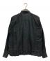 ISSEY MIYAKE (イッセイミヤケ) ープリーツ フロントポケットロングスリーブシャツ ブラック サイズ:M：7000円