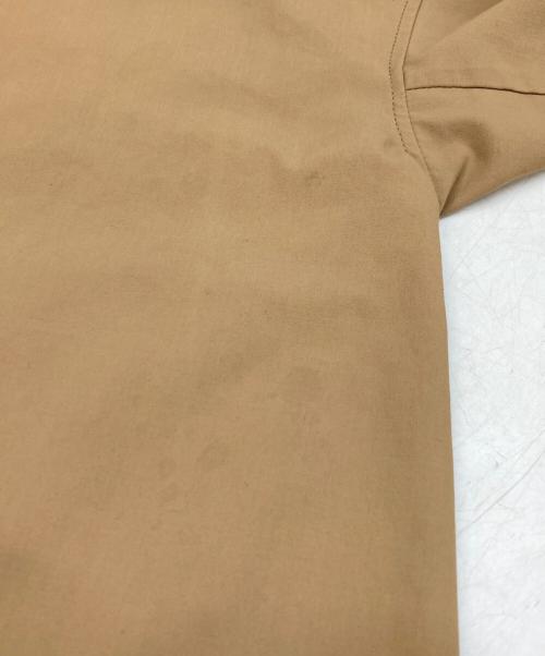 LACOSTE（ラコステ）LACOSTE (ラコステ) クルーネックショートブルゾン ブラウン サイズ:34の古着・服飾アイテム
