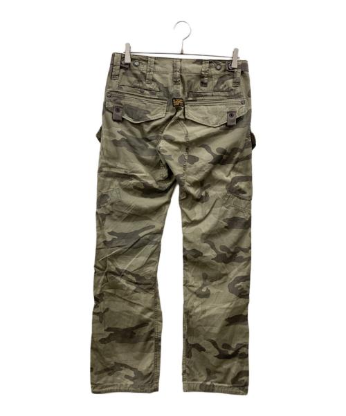 G-STAR RAW（ジースターロゥ）G-STAR RAW (ジースターロゥ) ギミックカモカーゴパンツ オリーブ サイズ:30の古着・服飾アイテム