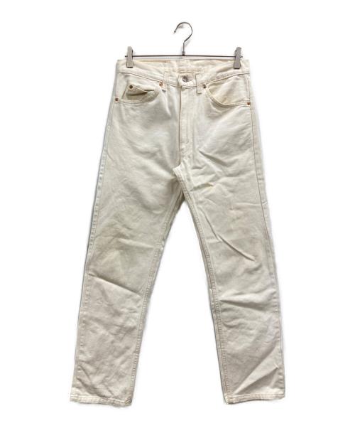 LEVI'S（リーバイス）LEVI'S (リーバイス) アイボリーデニムパンツ アイボリー サイズ:W32×L34の古着・服飾アイテム