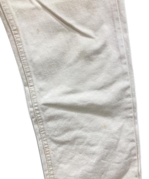 LEVI'S（リーバイス）LEVI'S (リーバイス) アイボリーデニムパンツ アイボリー サイズ:W32×L34の古着・服飾アイテム