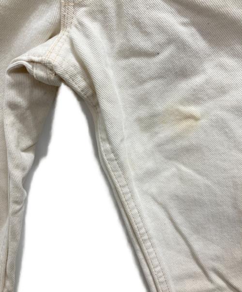 LEVI'S（リーバイス）LEVI'S (リーバイス) アイボリーデニムパンツ アイボリー サイズ:W32×L34の古着・服飾アイテム