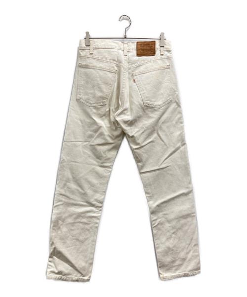 LEVI'S（リーバイス）LEVI'S (リーバイス) アイボリーデニムパンツ アイボリー サイズ:W32×L34の古着・服飾アイテム