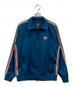 Needlesニードルズ）の古着「Track Jacket - Poly Smooth」｜ピンク×ブルー