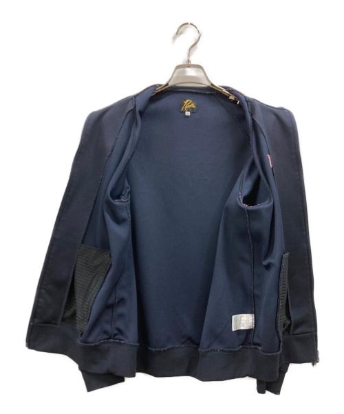 Needles（ニードルズ）Needles (ニードルズ) Track Jacket - Poly Smooth ピンク×ブラック サイズ:Mの古着・服飾アイテム