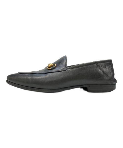 GUCCI（グッチ）GUCCI (グッチ) ブリクストンホースビットローファー ブラック サイズ:8の古着・服飾アイテム