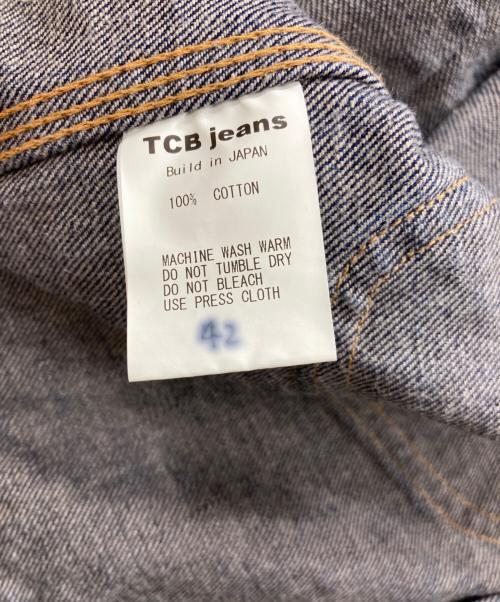 TCB jeans（ティーシービー ジーンズ）TCB jeans (ティーシービー ジーンズ) CAT BOY JKT インディゴ サイズ:42の古着・服飾アイテム