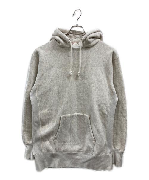 Champion REVERSE WEAVE（チャンピオン リバース ウィーブ）Champion REVERSE WEAVE (チャンピオン リバース ウィーブ) TRUE TO ARCHIVES プルオーバーアフターフーデッドスウェットシャツ アイボリー サイズ:Lの古着・服飾アイテム