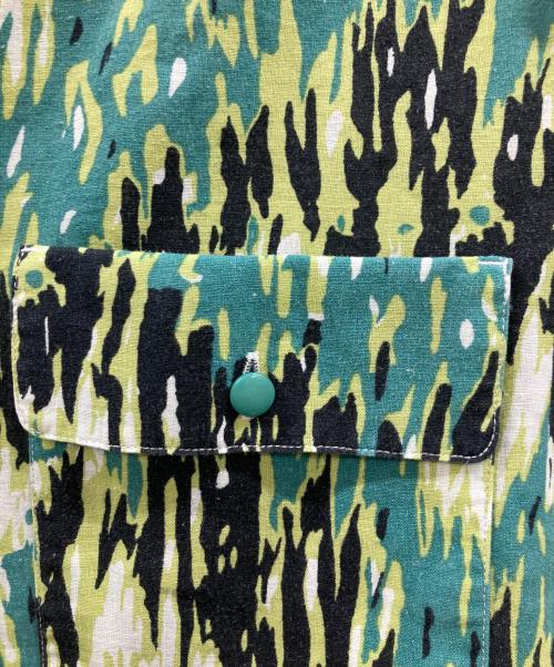 LEVI'S VINTAGE CLOTHING（リーバイス ビンテージ クロージング）LEVI'S VINTAGE CLOTHING (リーバイス ビンテージ クロージング) スプレットカラーシャツ グリーン サイズ:Mの古着・服飾アイテム