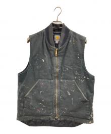 CarHartt（カーハート）の古着「ダック生地ベスト」｜ブラック