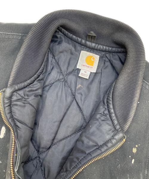 CarHartt（カーハート）CarHartt (カーハート) ダック生地ベスト ブラック サイズ:Mの古着・服飾アイテム