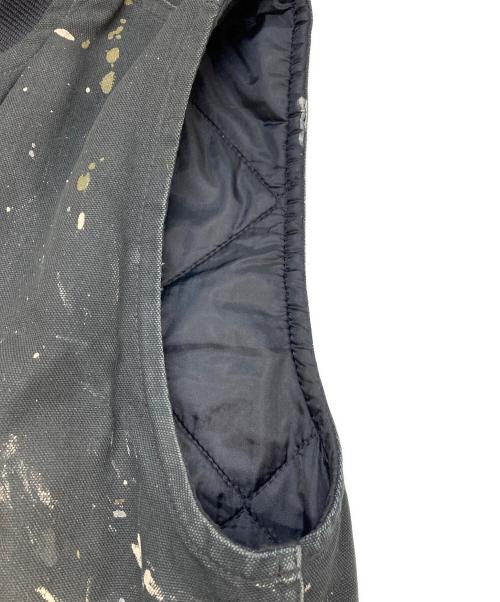 CarHartt（カーハート）CarHartt (カーハート) ダック生地ベスト ブラック サイズ:Mの古着・服飾アイテム