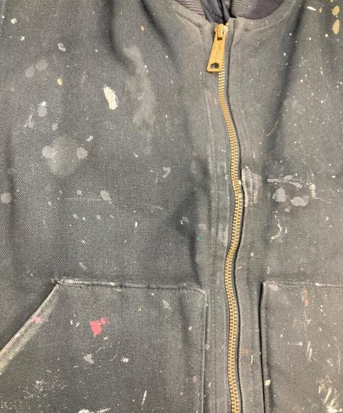 CarHartt（カーハート）CarHartt (カーハート) ダック生地ベスト ブラック サイズ:Mの古着・服飾アイテム