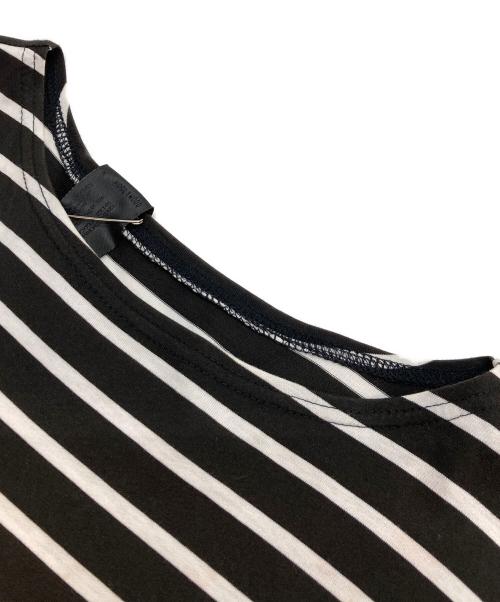 N.HOOLYWOOD（エヌ ハリウッド）N.HOOLYWOOD (エヌ ハリウッド) BASQUE SHIRT ホワイト×ブラック サイズ:38の古着・服飾アイテム