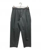 GOLDWINゴールドウイン）の古着「One Tuck Wool Pants」｜グレー