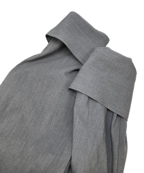 heliopole（エリオポール）heliopole (エリオポール) T/R 2WAY DRY GABARDINE OP グレー サイズ:Mの古着・服飾アイテム
