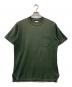 BLURHMS（ブラームス）の古着「ポケットTシャツ」｜グリーン