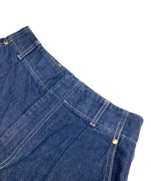 ebure（エブール）EBURE (エブール) リアクティブデニムパンツ ネイビー サイズ:34の古着・服飾アイテム
