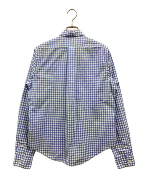 POLO RALPH LAUREN（ポロ・ラルフローレン）POLO RALPH LAUREN (ポロ・ラルフローレン) シャツ ホワイト×ブルー サイズ:Mの古着・服飾アイテム