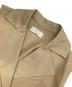 中古・古着 eimy istoire (エイミーイストワール) hybrid leather tulle spring coat ベージュ サイズ:FREE：10000円