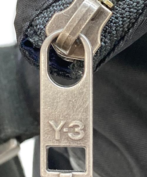 Y-3（ワイスリー）Y-3 (ワイスリー) ナイロンレザービッグショルダーバッグ ブラックの古着・服飾アイテム