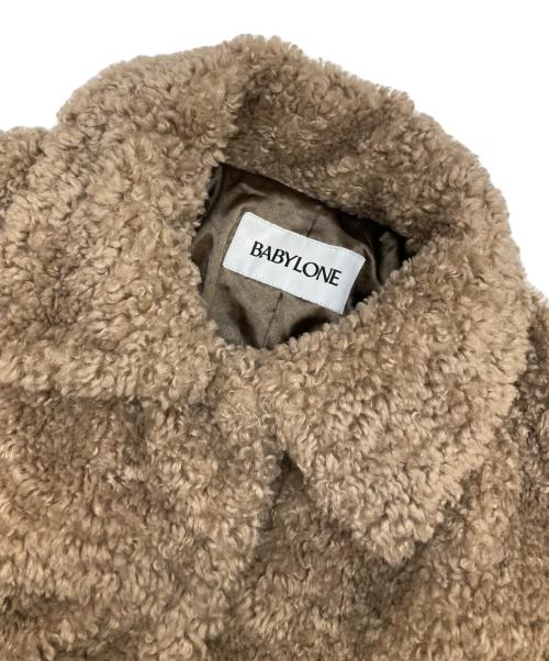BABYLONE（バビロン）BABYLONE (バビロン) プードルミドルコート ベージュ サイズ:FREEの古着・服飾アイテム